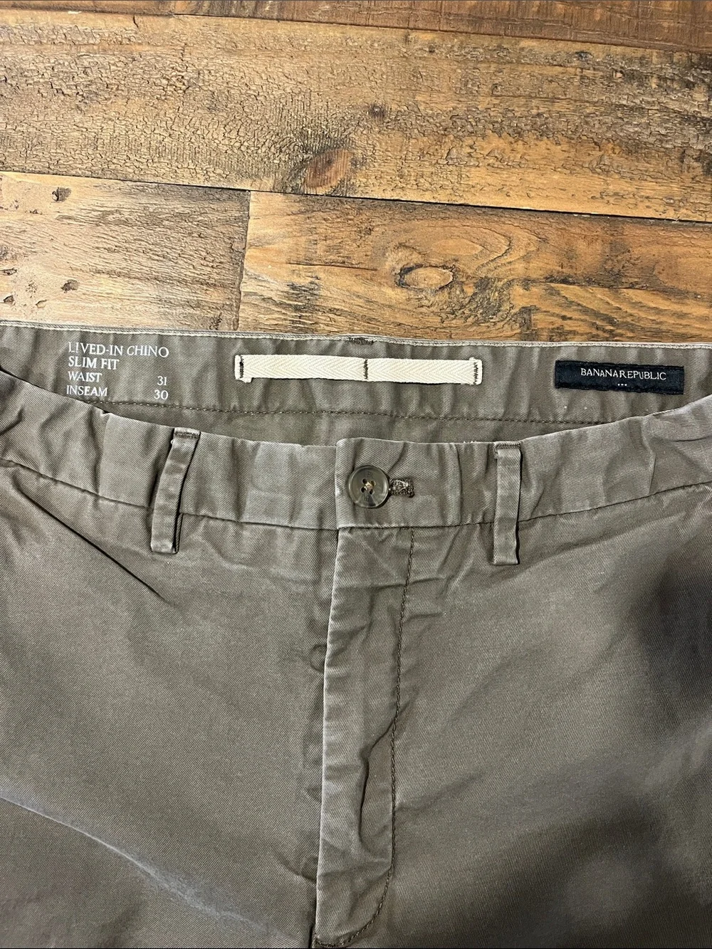 Banana Republic tailored chinos
